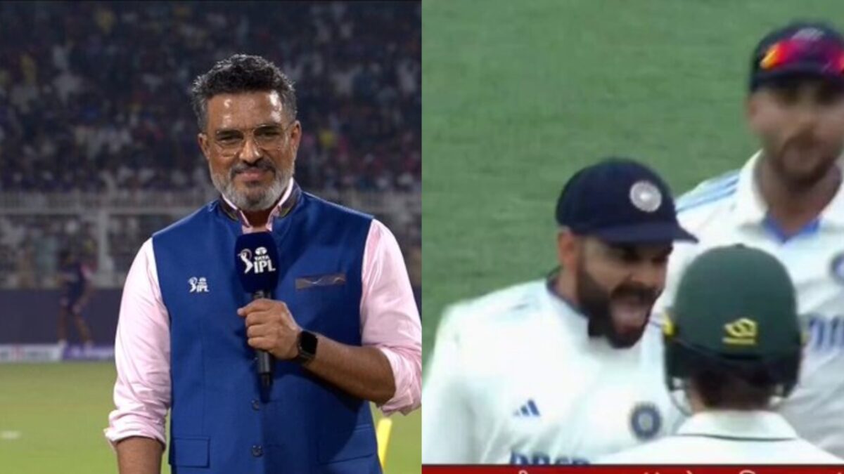 Virat Kohli, Sam Konstas and Sanjay Manjrekar.