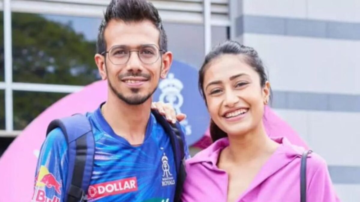 Yuzvendra Chahal and Dhanashree Verma.