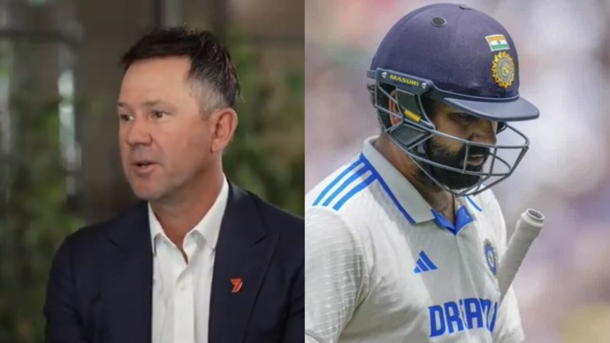 Ricky Ponting and Rohit Sharma.