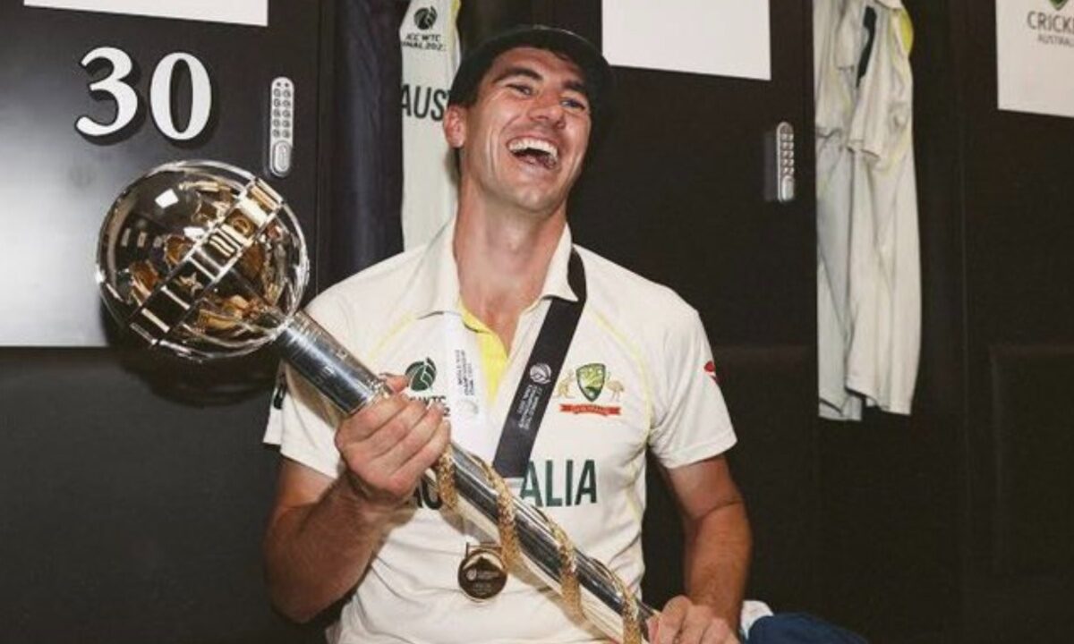 Pat Cummins- captain of Australia.