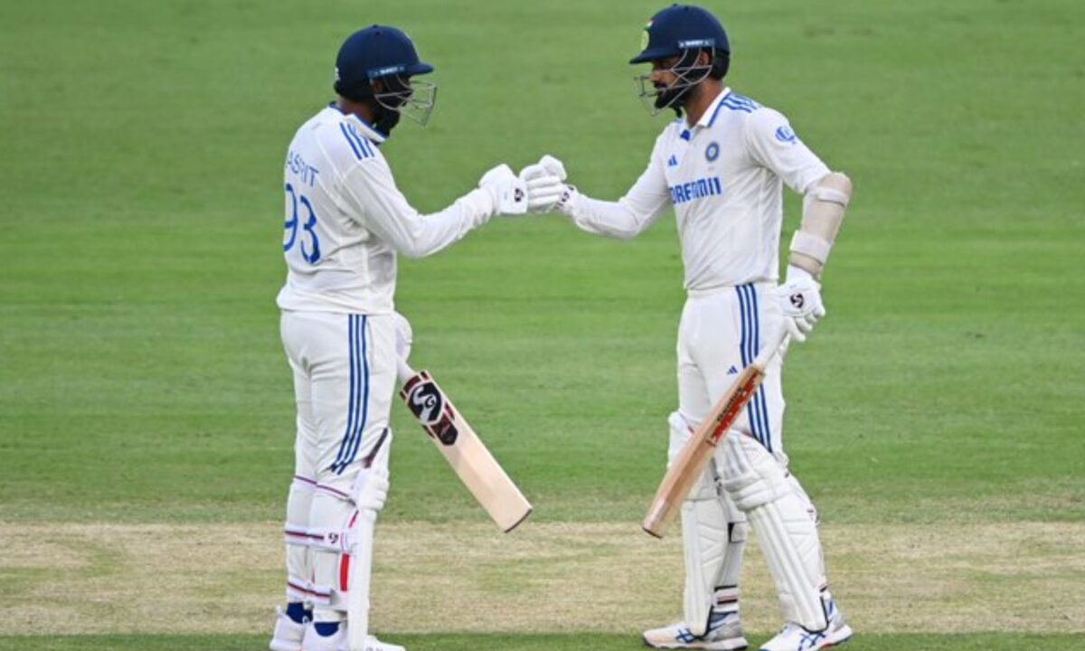 Jasprit Bumrah and Akash Deep of India.