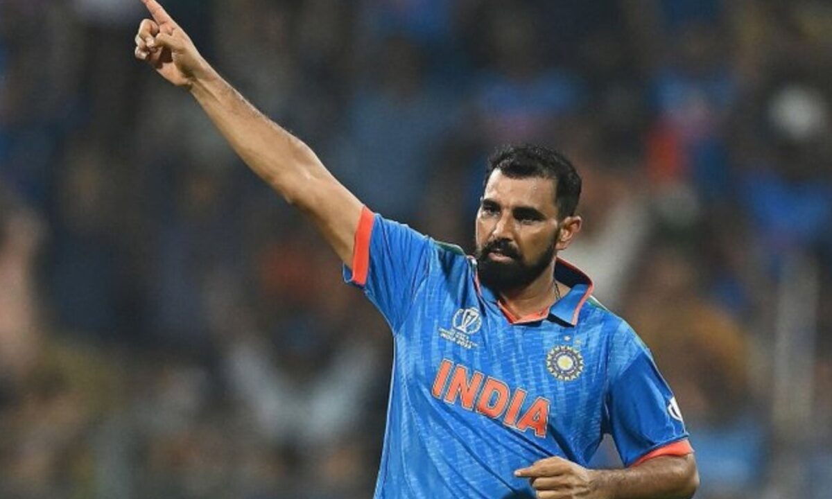 Mohammad Shami of India.