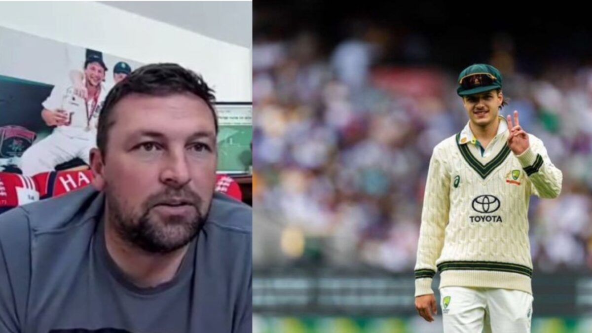 Steve Harmison and Sam Konstas.