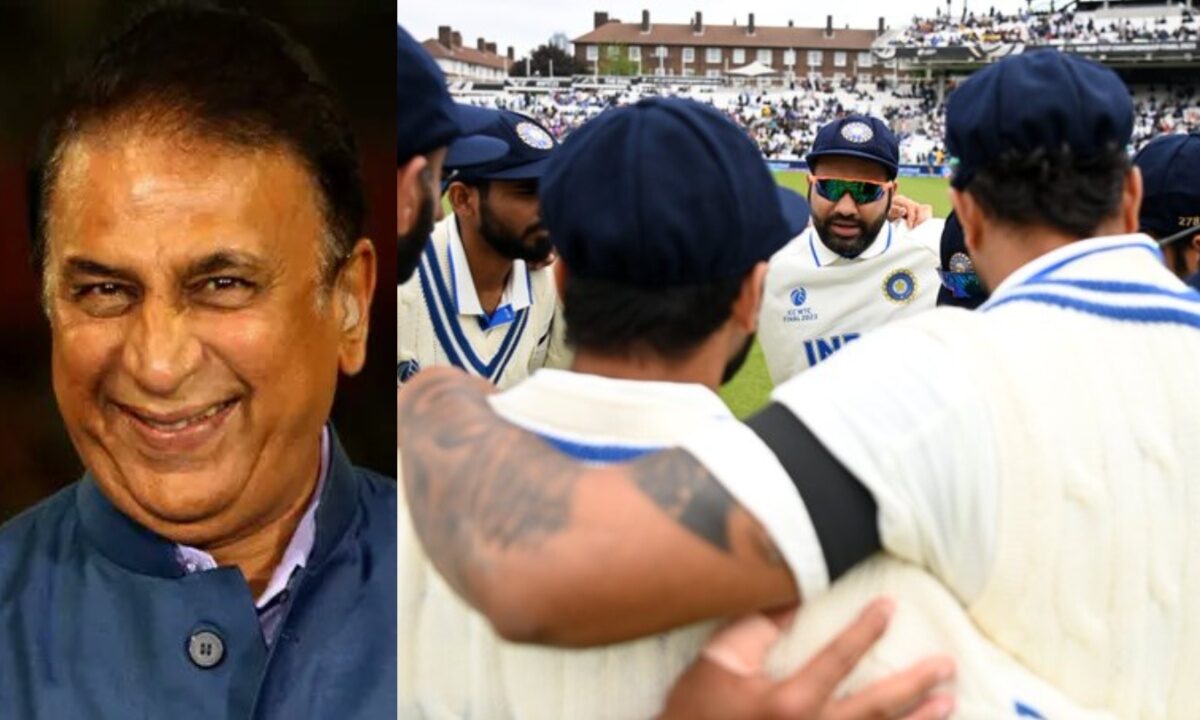 Sunil Gavaskar and Rohit Sharma-led Indian Test side.