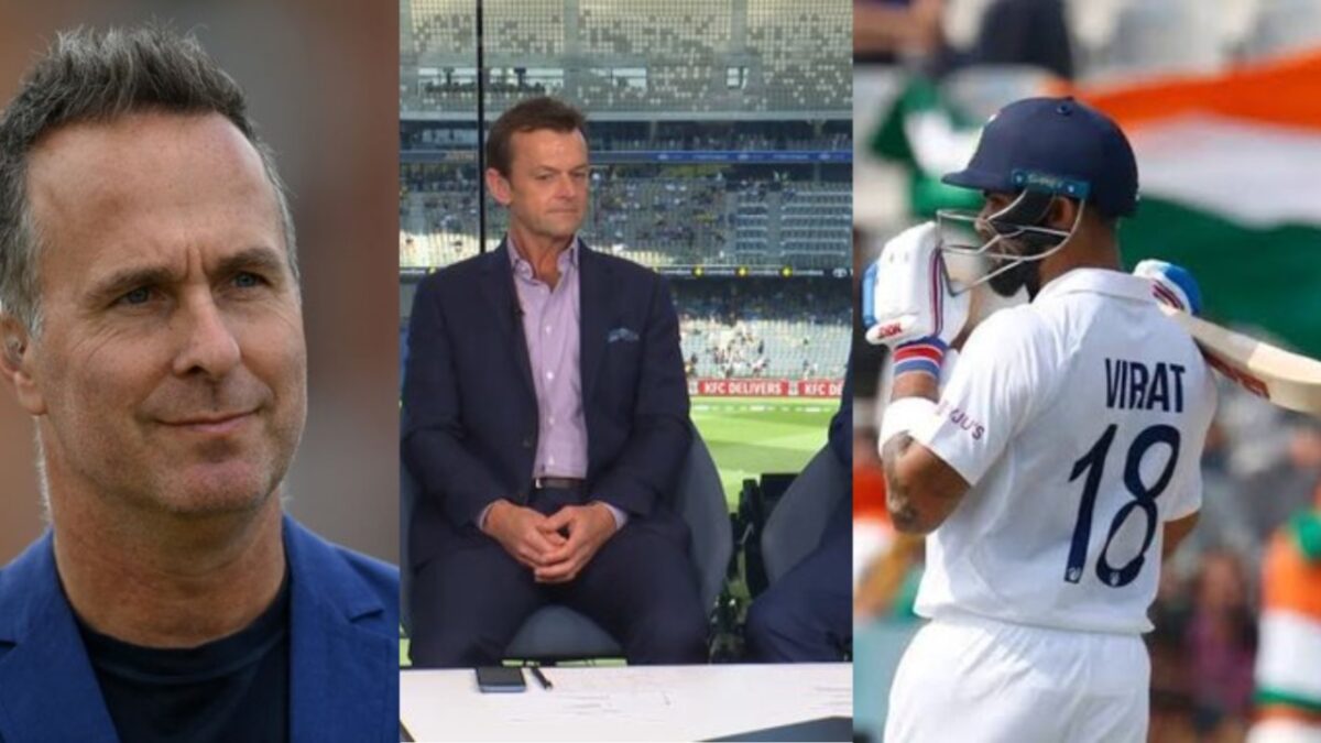 Virat Kohli, Michael Vaughan and Adam Gilchrist.