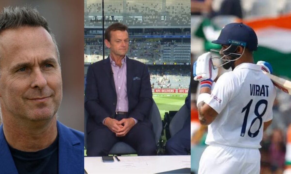Virat Kohli, Michael Vaughan and Adam Gilchrist.