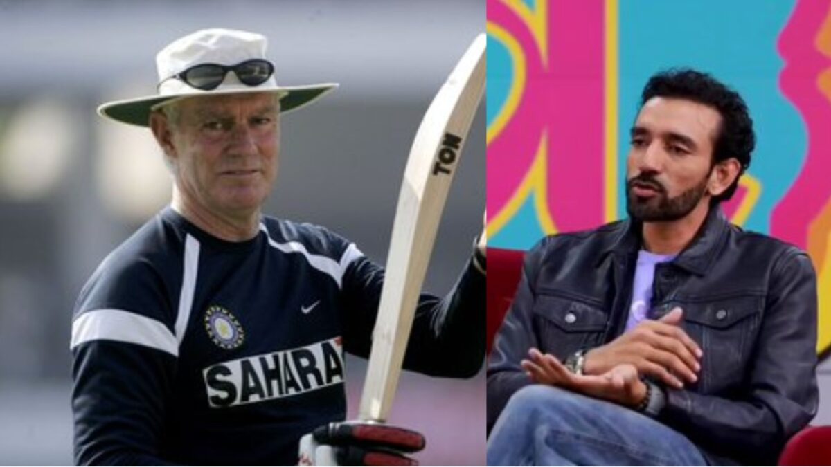 Robin Uthappa and Greg Chappell.