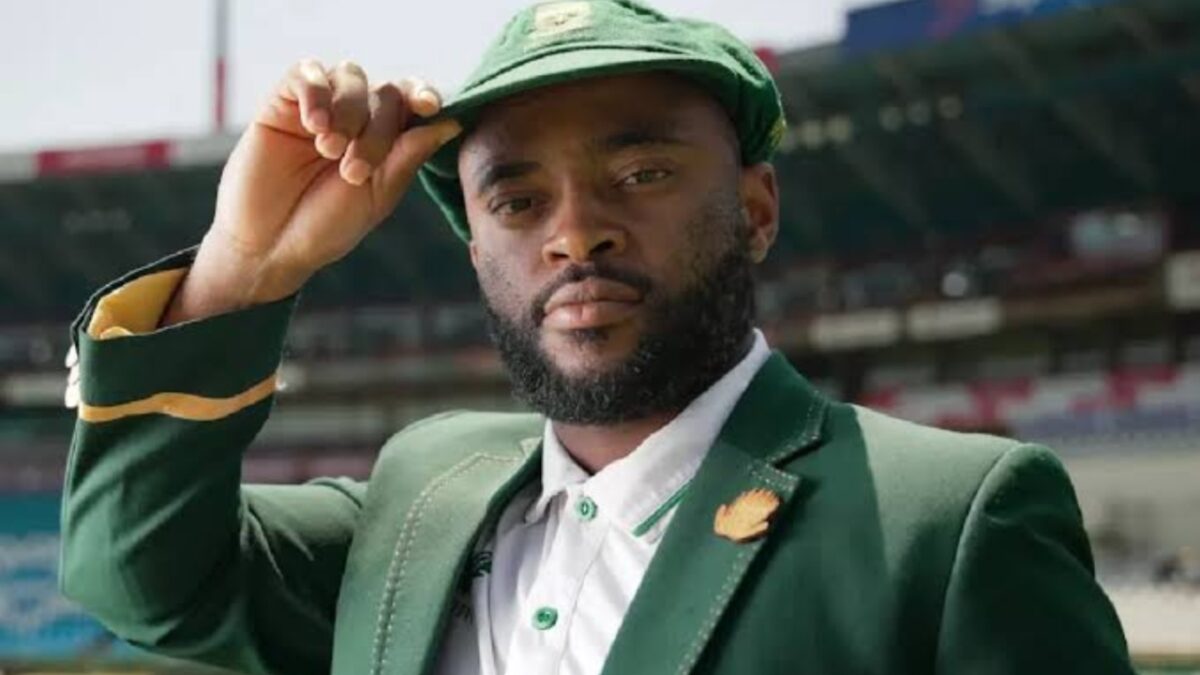 South Africa's Test Captain Temba Bavuma.