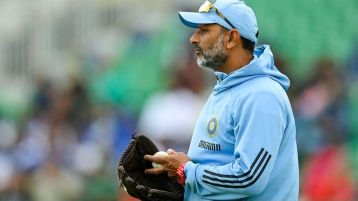 India's batting coach- Sitanshu Kotak.