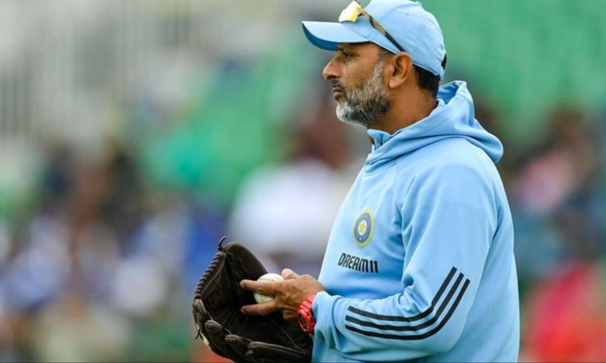 India's batting coach- Sitanshu Kotak.