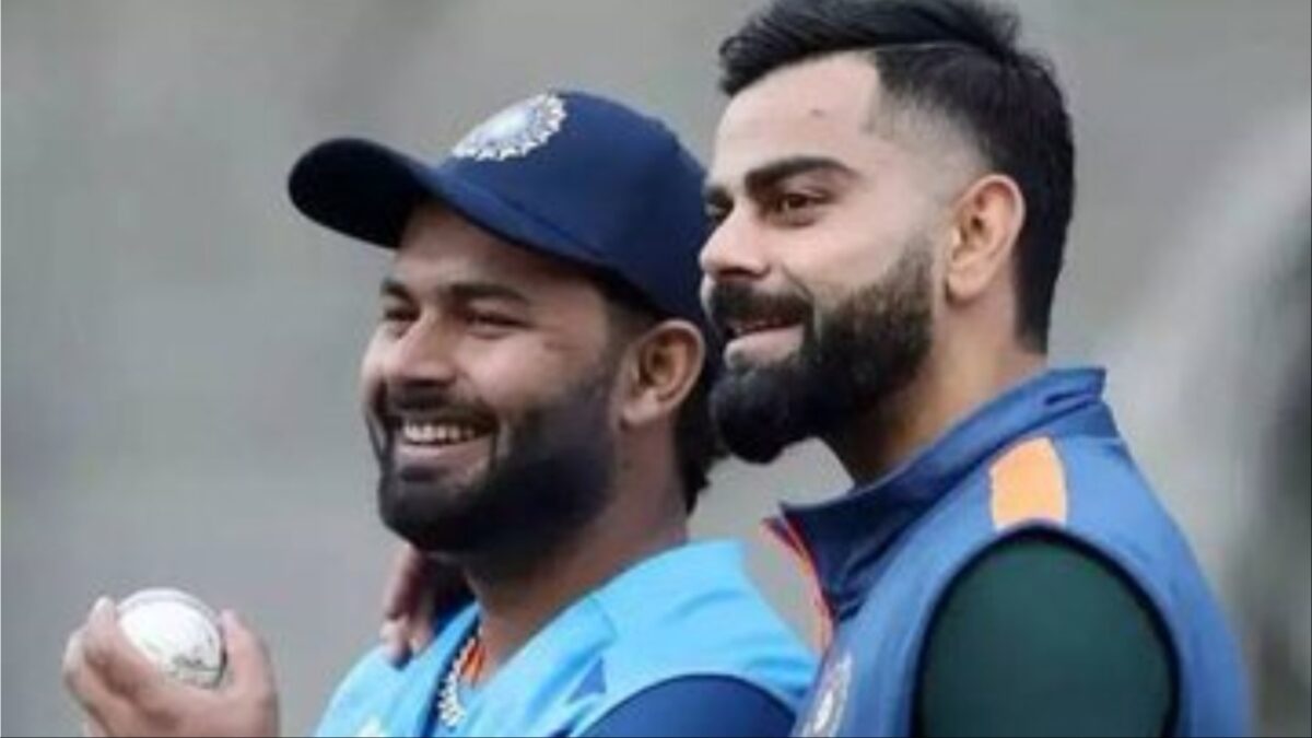 Virat Kohli and Rishabh Pant.