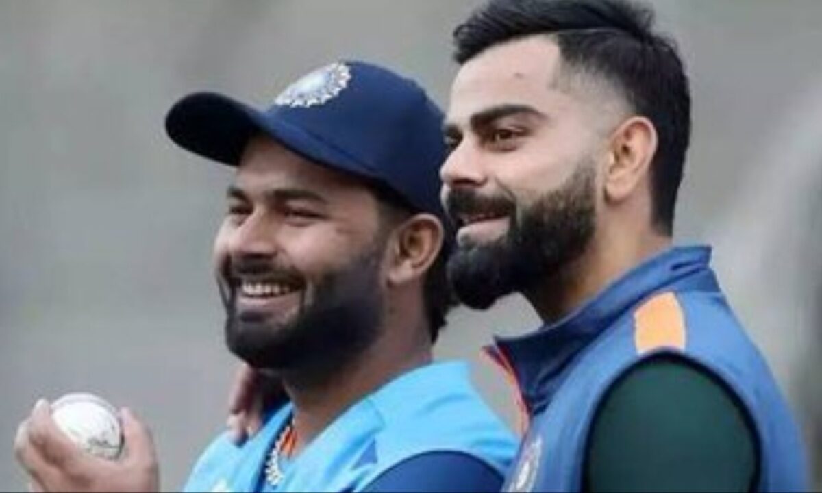 Virat Kohli and Rishabh Pant.