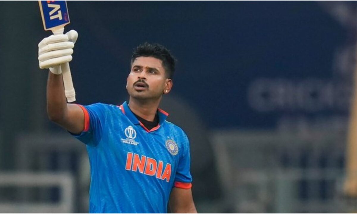 India's Shreyas Iyer.