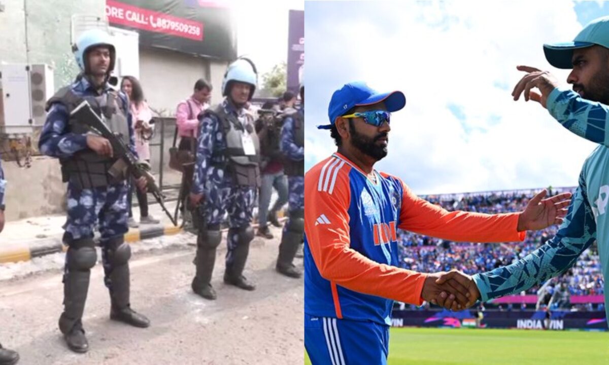 India's captain Rohit Sharma and Pakistan's captain Babar Azam.