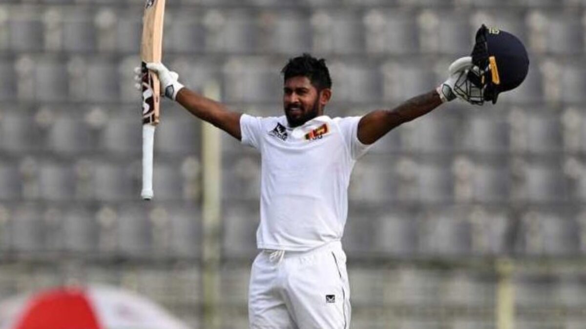 Sri Lanka's Kamindu Mendis.