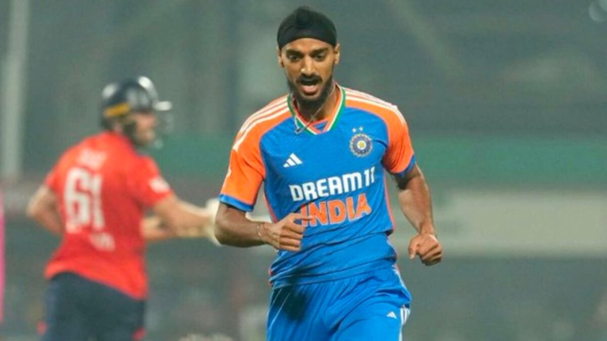 India's left-arm pacer Arshdeep Singh.