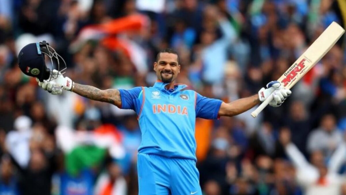 India's former opener Shikhar Dhawan.