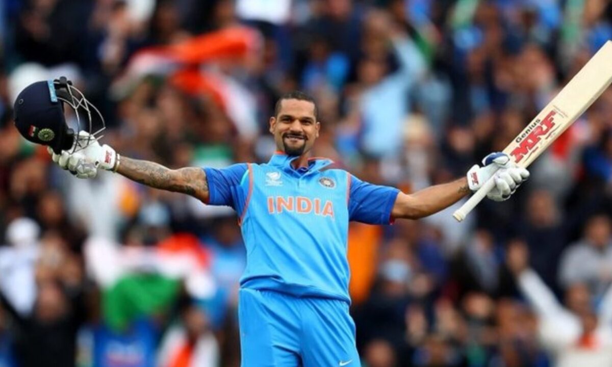 India's former opener Shikhar Dhawan.