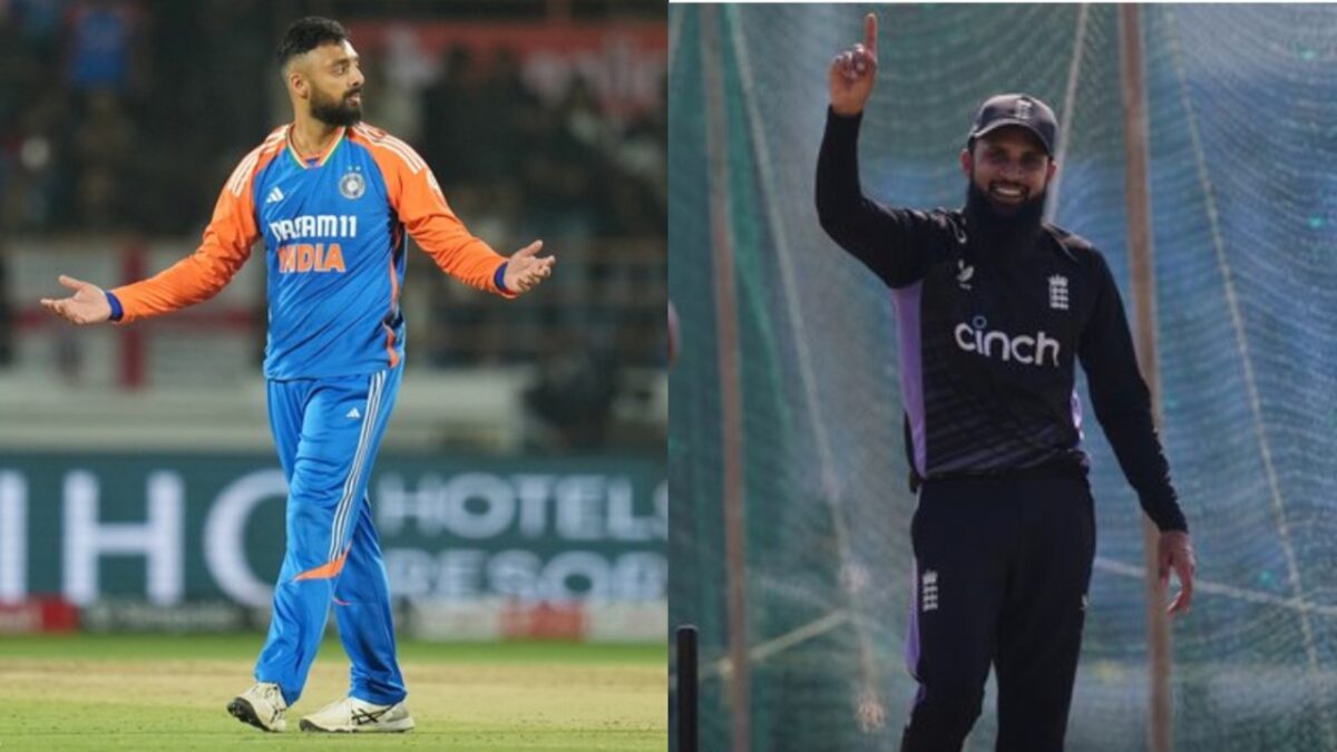 India's Varun Chakaravarthy and England's Adil Rashid in ICC rankings.