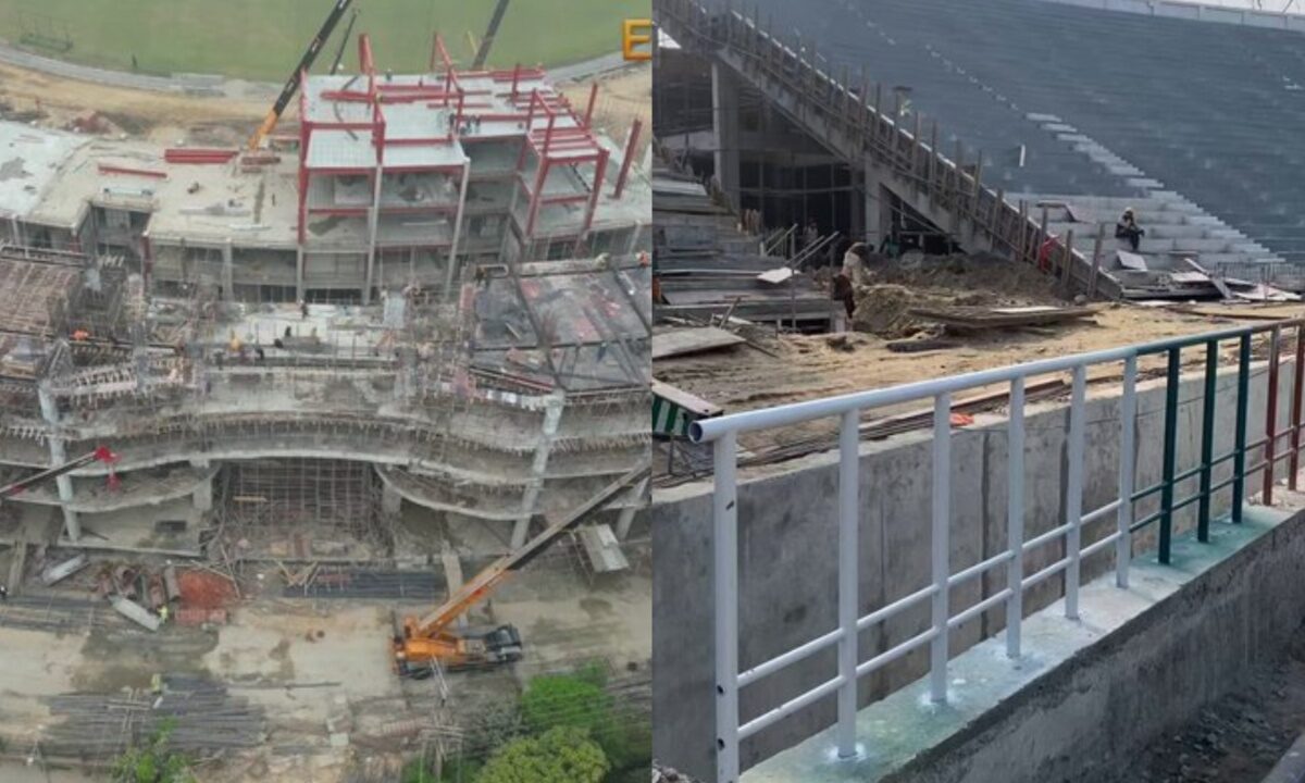 Pakistan's venue renovation.