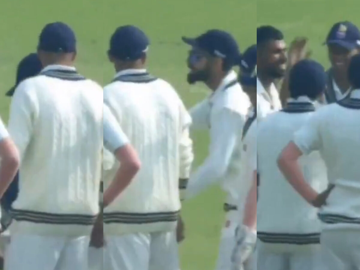 Watch- Navdeep Saini Touches Virat Kohli’s Feet In Respect As Star Plays Ranji Trophy After 12 Years