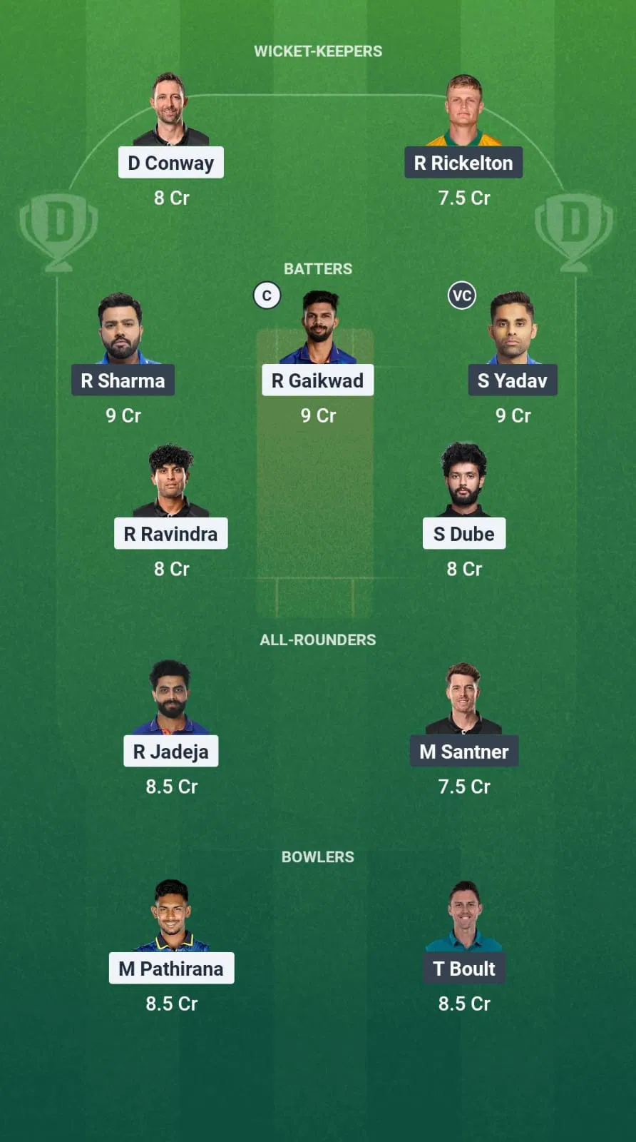 CSK vs MI Dream11 Prediction 