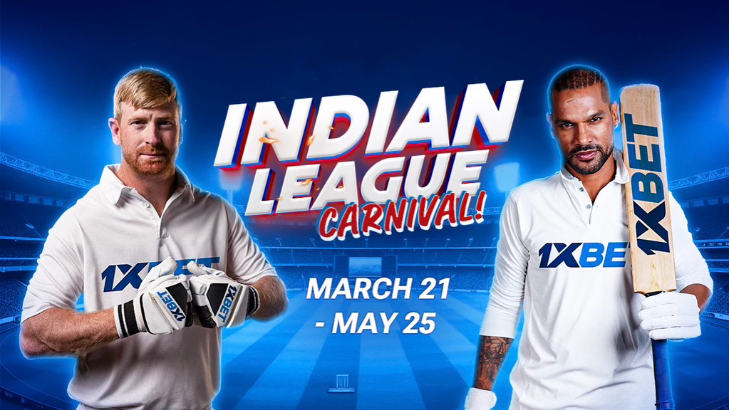 1xBet launches large tournament Indian League Carnival with ₹1 crore prize pool in real money for IPL 2025 2