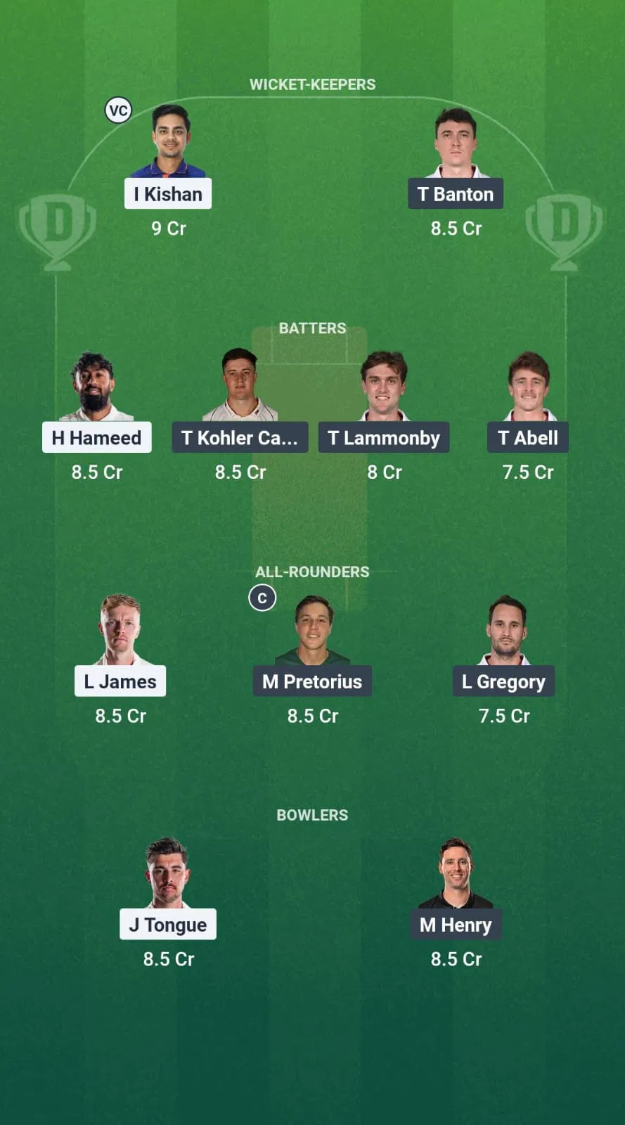 NOT vs SOM Dream11 Prediction