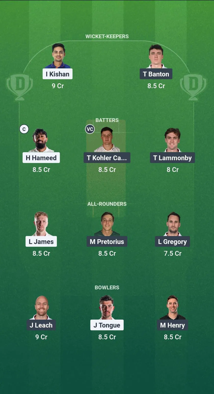NOT vs SOM Dream11 Prediction