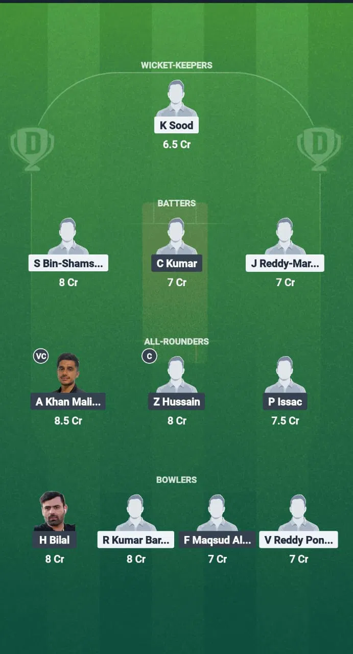 UTC vs MXC Dream11 Prediction, Malaysia T10 Bash 2025