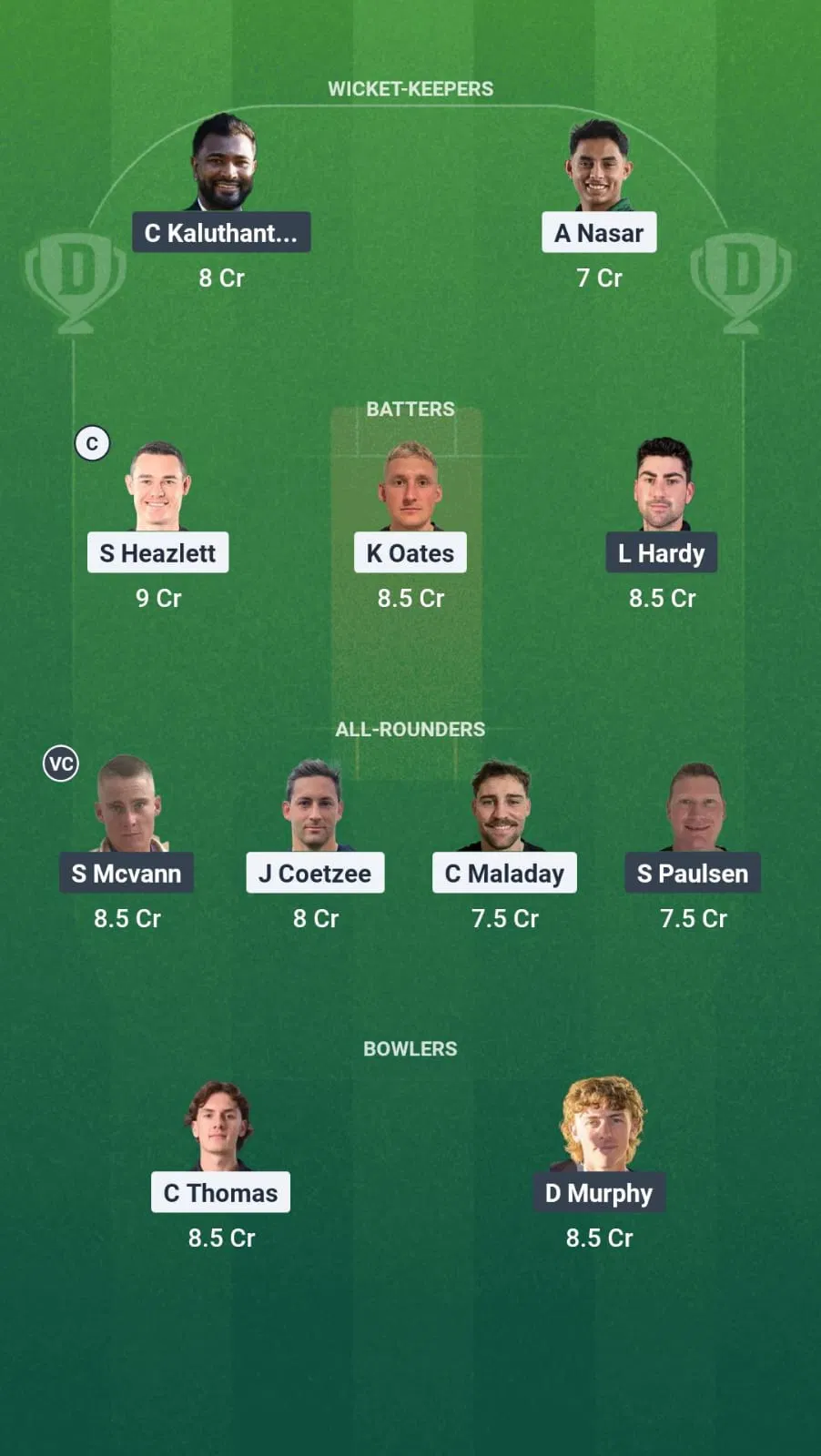 PRS vs CMT Dream11 Prediction