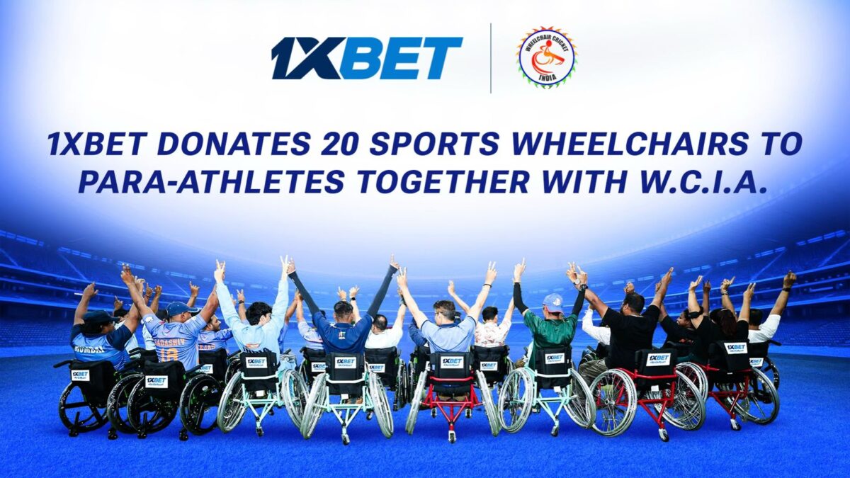 1xBet donates 20 Sports wheelchairs to para-athletes together with W.C.I.A. 1