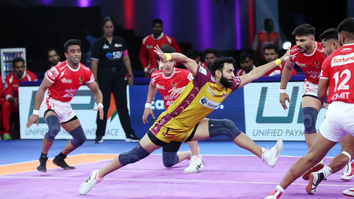 Gujarat Giants vs Telugu Titans