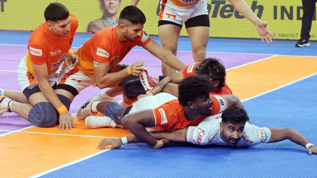 Puneri Paltan vs Gujarat Titans in PKL 2025