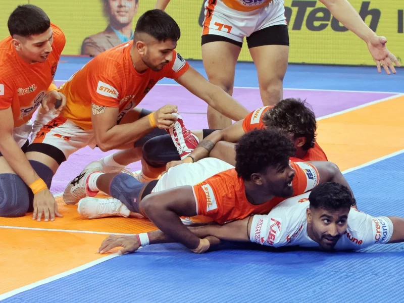 Puneri Paltan vs Gujarat Titans in PKL 2025