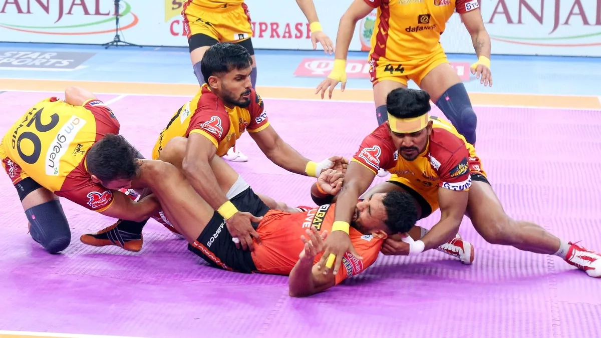 Gujarat Giants vs Telugu Titans