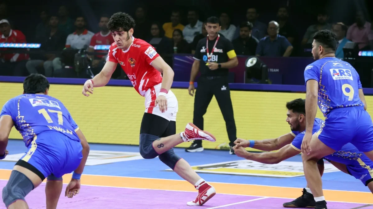 Tamil Thalaivas vs Gujarat Giants