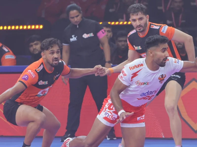 U Mumba vs Gujarat Giants in PKL 2025