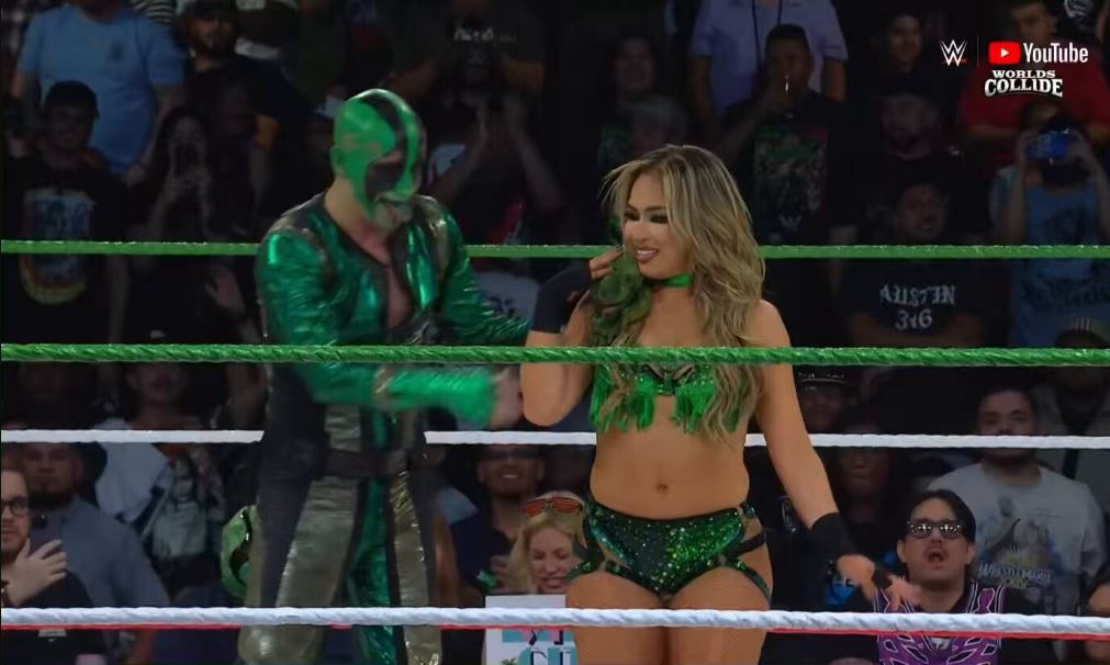 Lola Vice at WWE Worlds Collide 2025