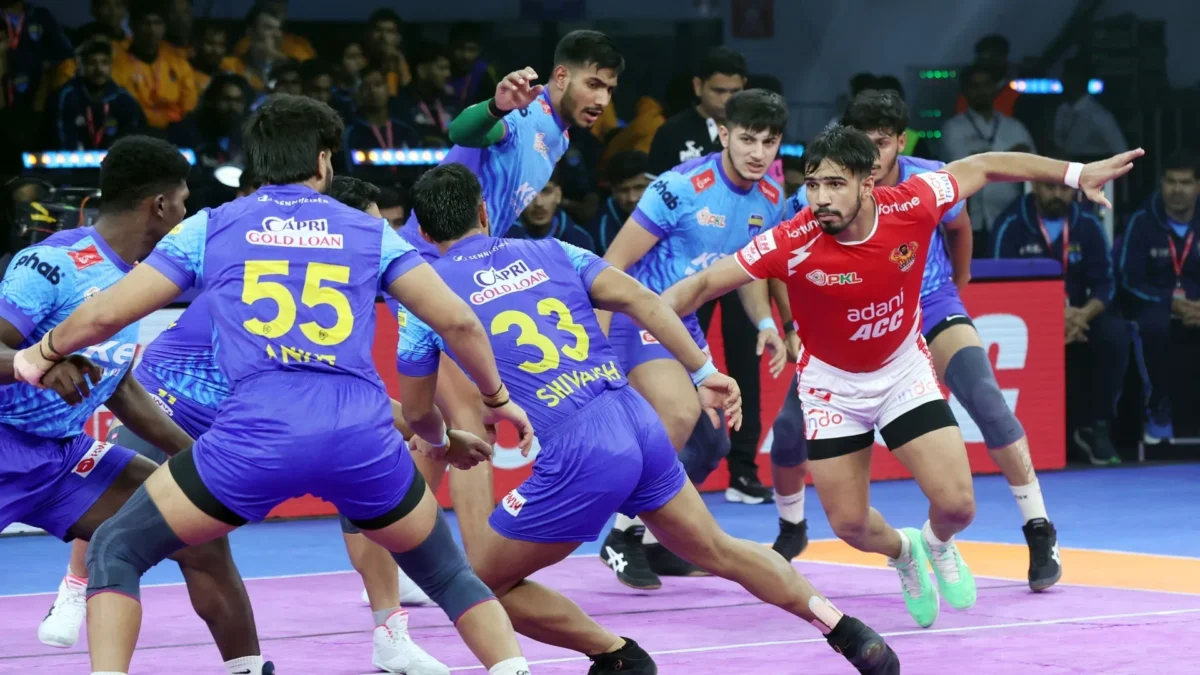 Gujarat Giants vs Bengal Warriorz