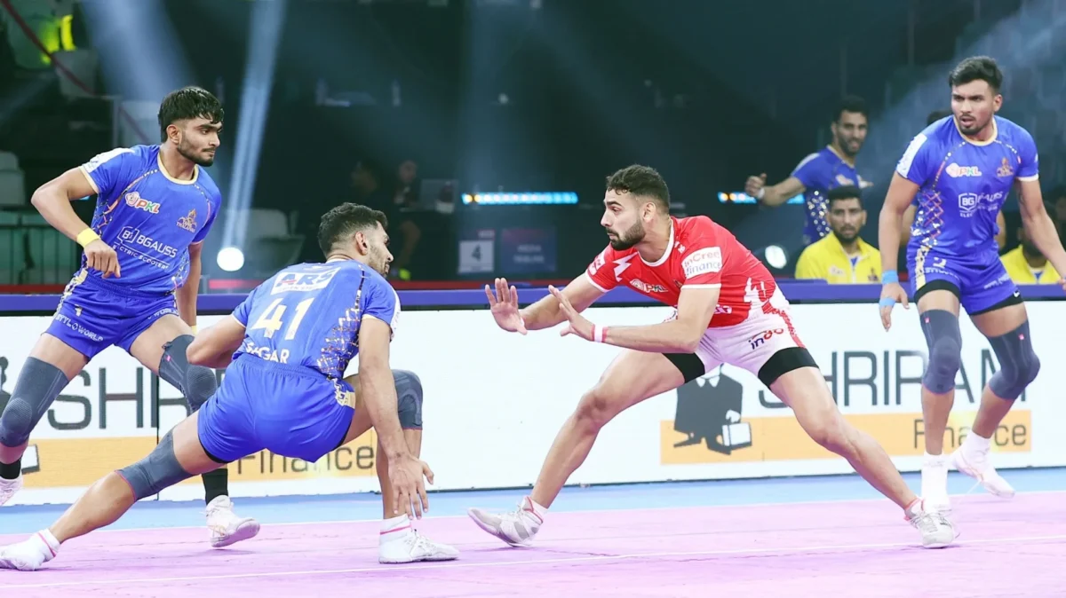 Gujarat Giants vs Tamil Thalaivas