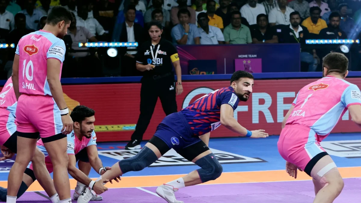 Jaipur Pink Panthers vs Dabang Delhi K.C.