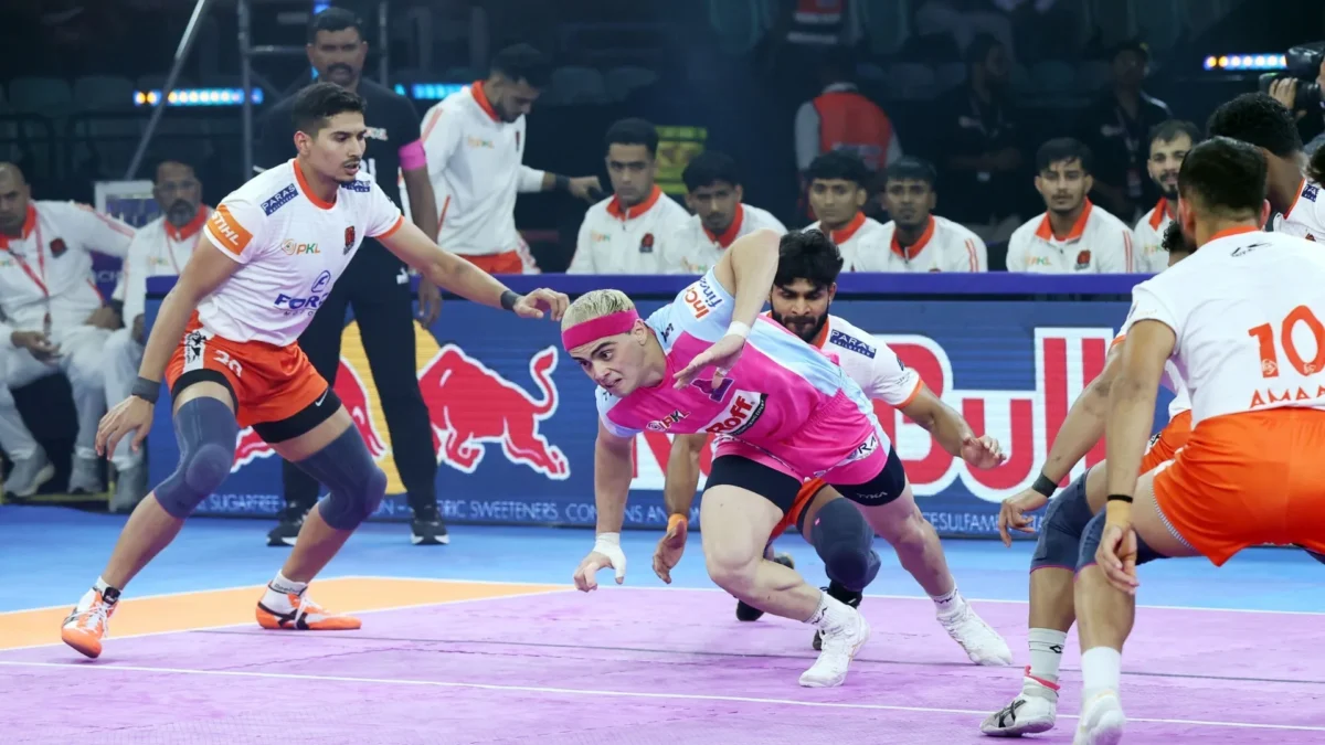Jaipur Pink Panthers vs Puneri Paltan