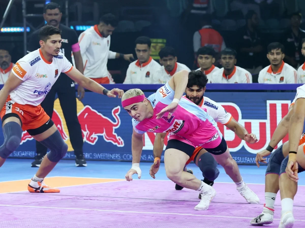 Jaipur Pink Panthers vs Puneri Paltan