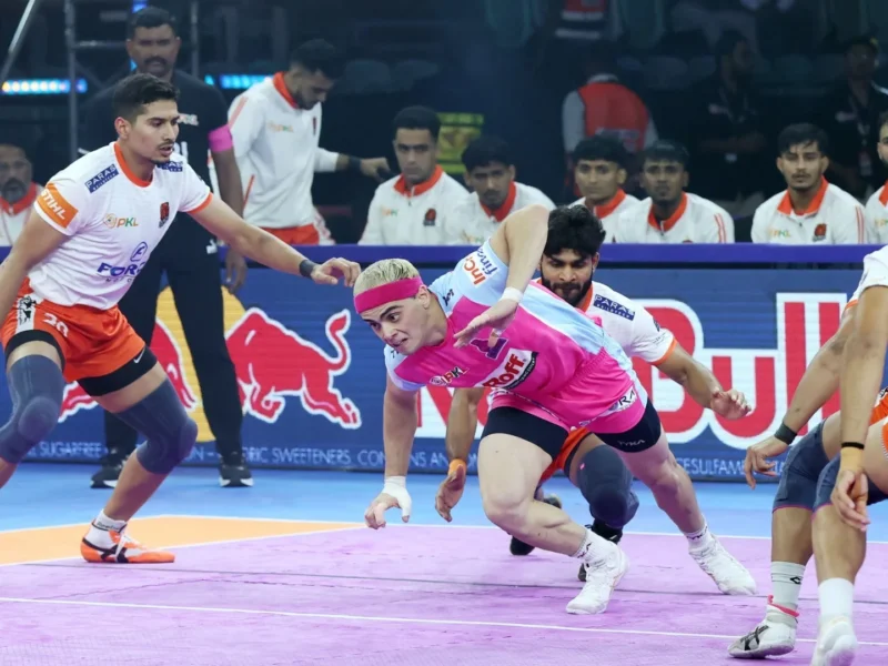 Jaipur Pink Panthers vs Puneri Paltan