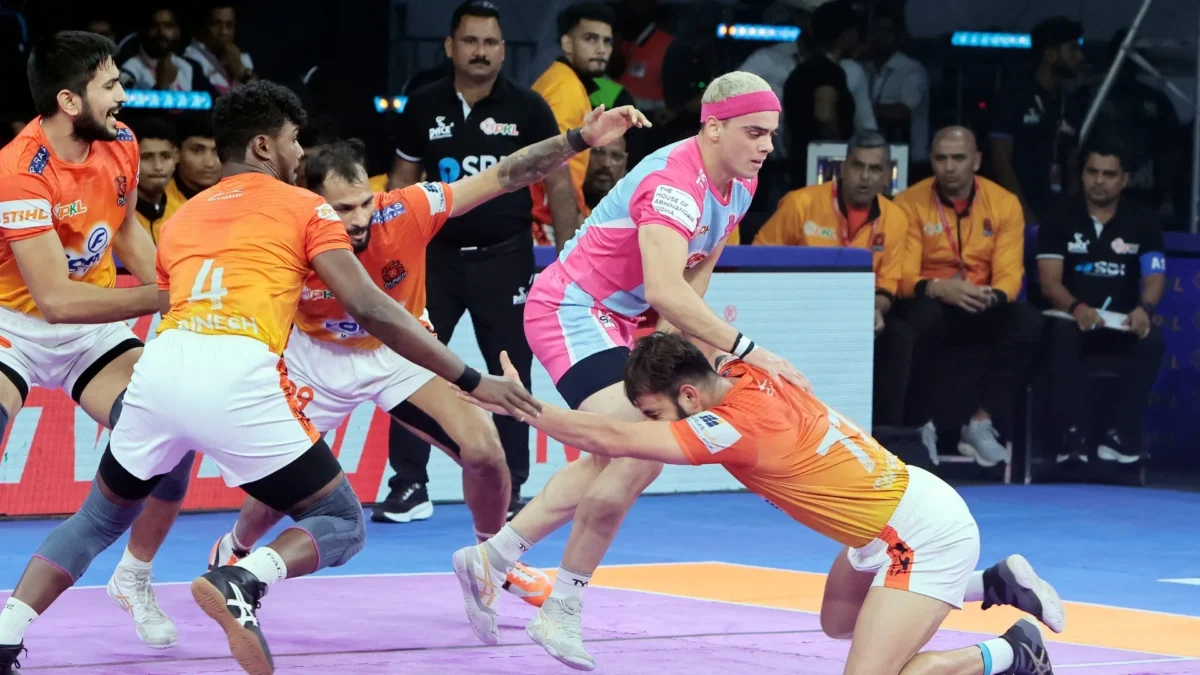 Jaipur Pink Panthers vs Puneri Paltan