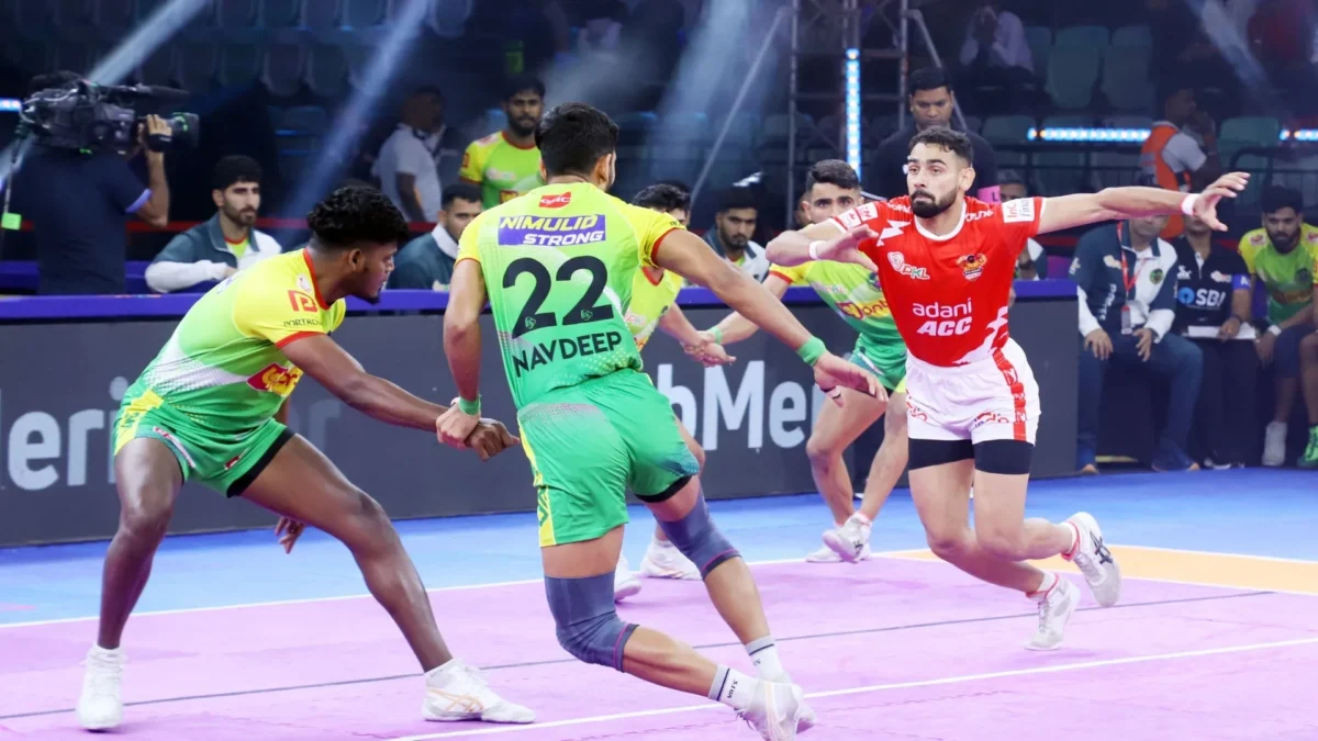 Patna Pirates vs Gujarat Giants