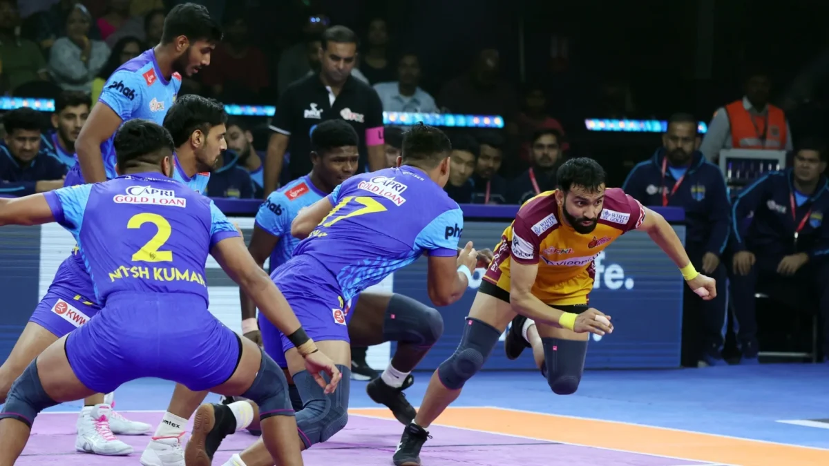Telugu Titans vs Bengal Warriorz