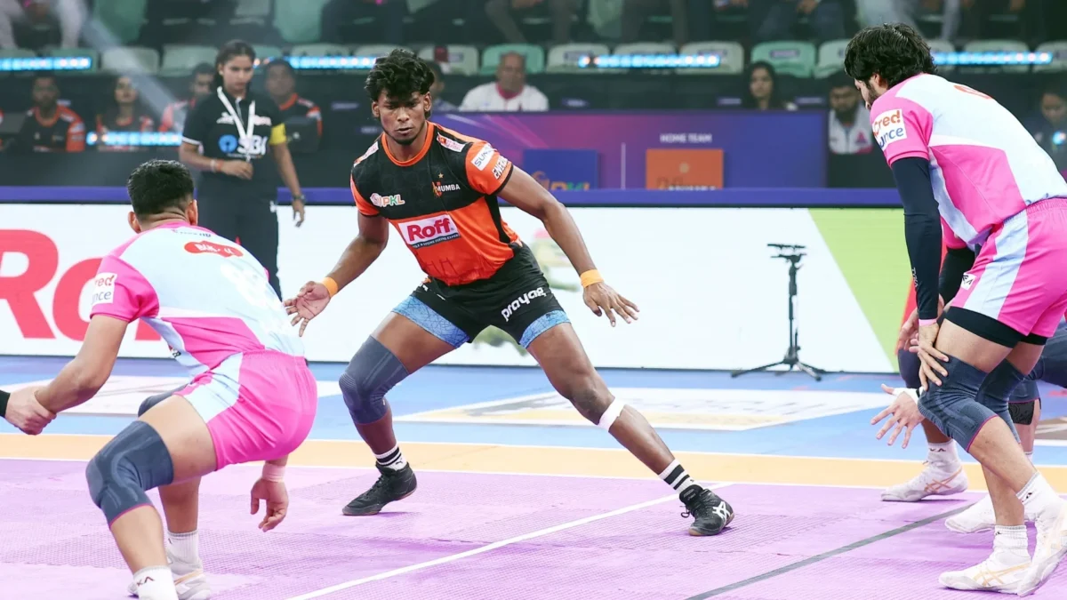 U Mumba vs Jaipur Pink Panthers