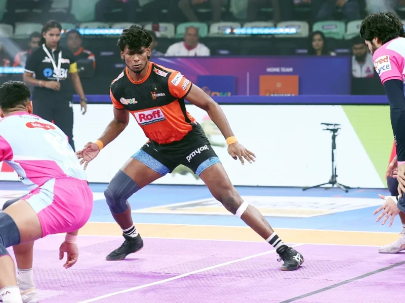 U Mumba vs Jaipur Pink Panthers